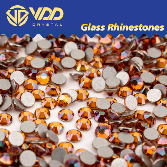 VDD 126 Sun Star Ocean Series High Quality Non-hotfix Glass Crystal Rhinestones Flatback Strass Stones