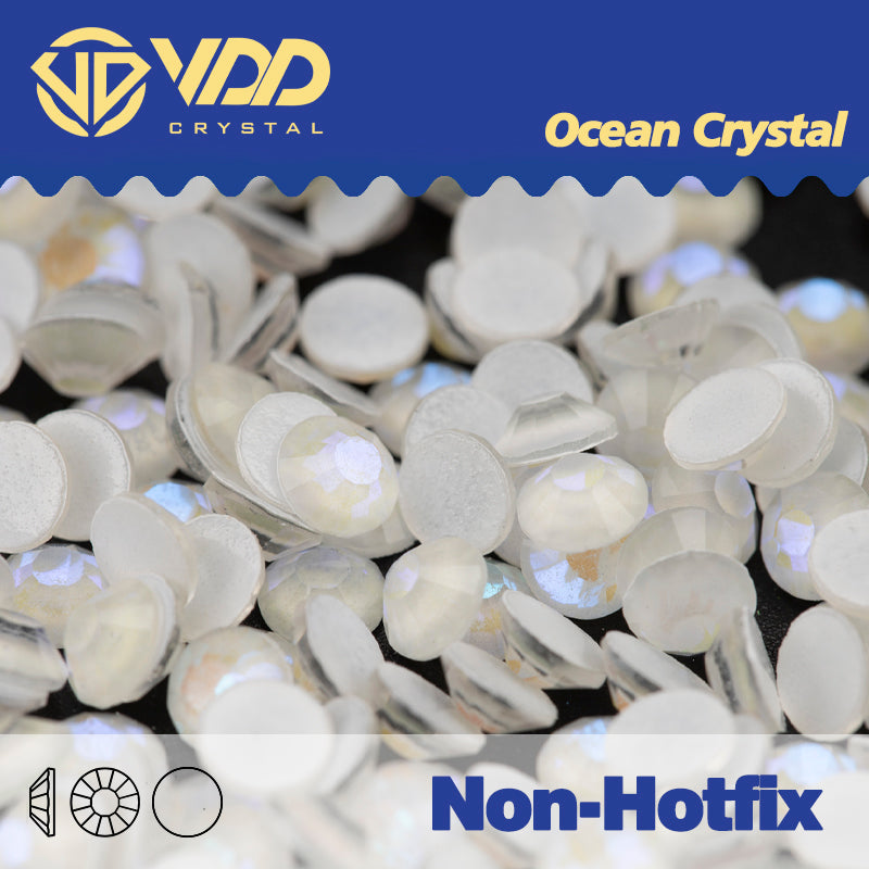 VDD 300 D Grey Ocean Series High Quality Non-hotfix Glass Crystal Rhinestones Flatback Strass Stones