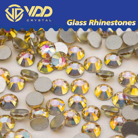 VDD 131 Solar Flare  Ocean Series High Quality Non-hotfix Glass Crystal Rhinestones Flatback Strass Stones