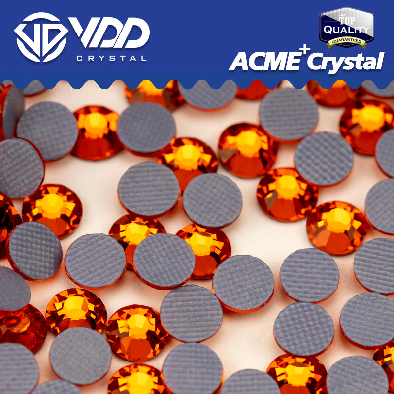 VDD 011 Hyacinth ACME+Series AAAAA Top Quality Hot-Fix Glass Crystal Rhinestones Flatback Strass Stones