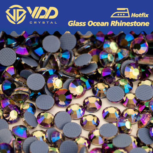 VDD 224 Ghost Dream Ocean Series High Quality  Hot-Fix Glass Crystal Rhinestones Flatback Strass Stones