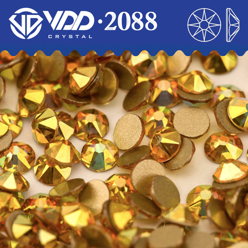 VDD 125	Sun Shine SS16-SS30 High Quality AAAAA 2088 8 Big 8 Small Rhinestone Flatback Glitter Stone Crafts Nail Art Accessories