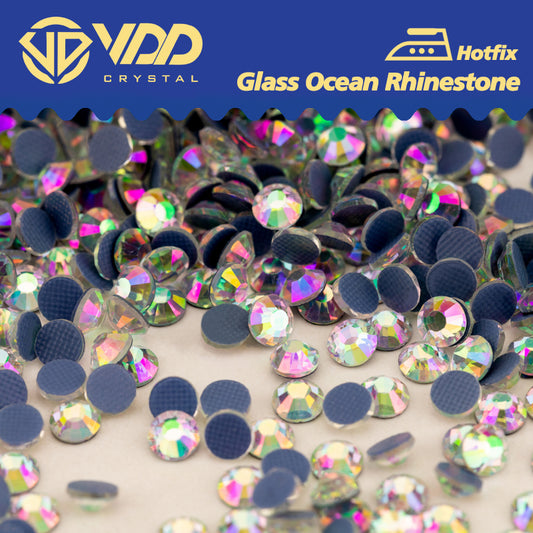 VDD 222 Spring Bloom Ocean Series High Quality  Hot-Fix Glass Crystal Rhinestones Flatback Strass Stones