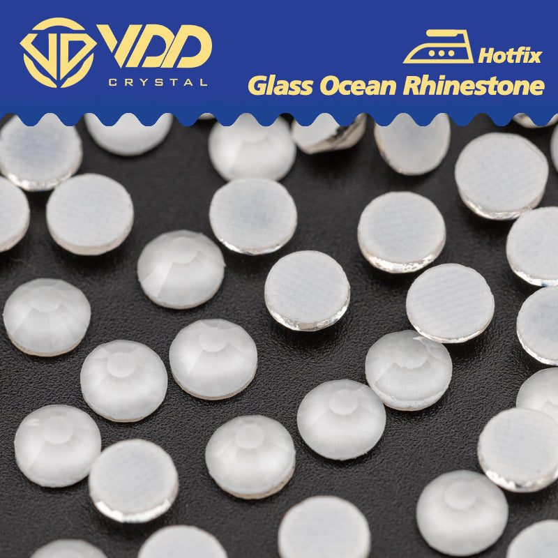 VDD 280 M Grey White Ocean Series High Quality  Hot-Fix Glass Crystal Rhinestones Flatback Strass Stones