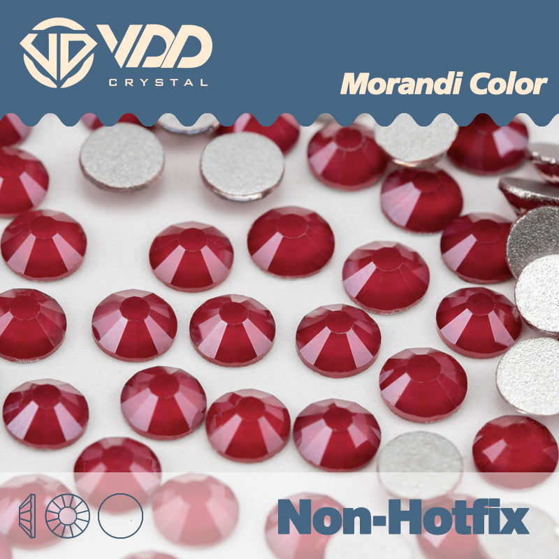 VDD 144 MRD-Ruby Ocean Series High Quality Non-hotfix Glass Crystal Rhinestones Flatback Strass Stones