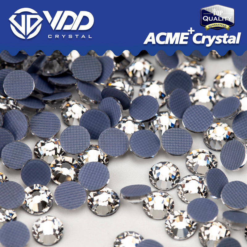 VDD 001 Crystal ACME+Series AAAAA Top Quality Hot-Fix Glass Crystal Rhinestones Flatback Strass Stones