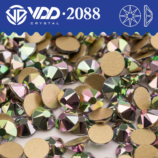 VDD 172 Metal Magic SS16-SS30 High Quality AAAAA 2088 8 Big 8 Small Rhinestone Flatback Glitter Stone Crafts Nail Art Accessories