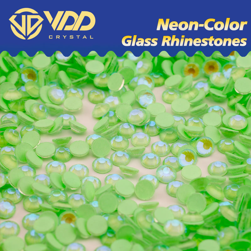 VDD 311 D Light Green Ocean Series High Quality Non-hotfix Glass Crystal Rhinestones Flatback Strass Stones