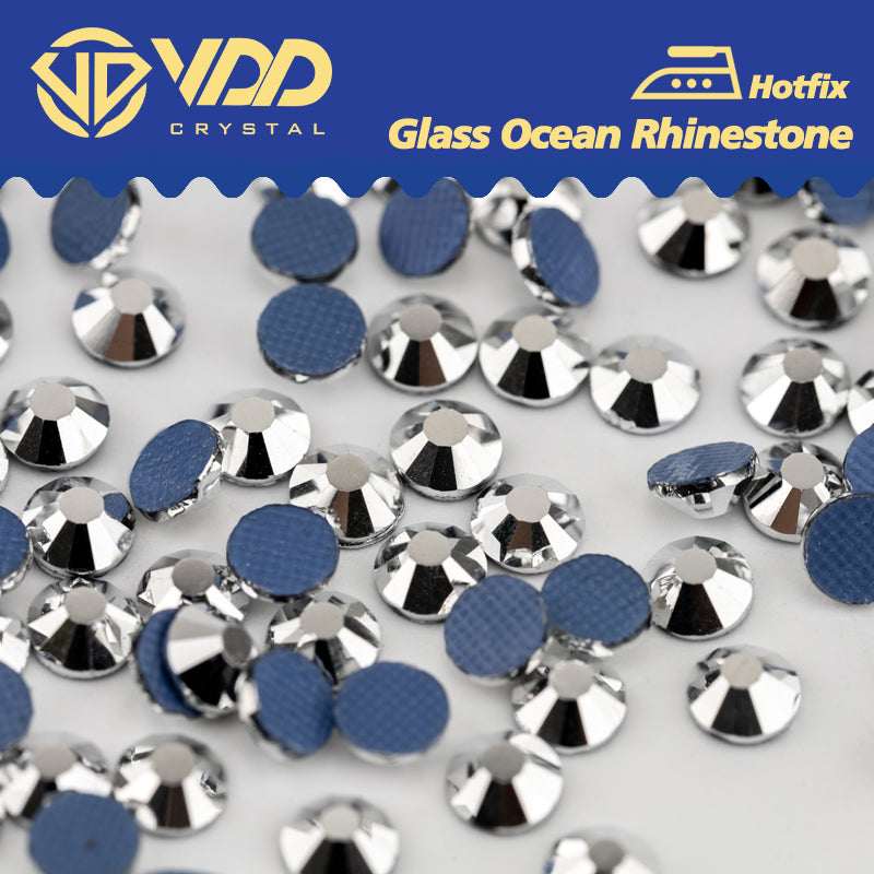 VDD 066 Labrador Ocean Series High Quality  Hot-Fix Glass Crystal Rhinestones Flatback Strass Stones