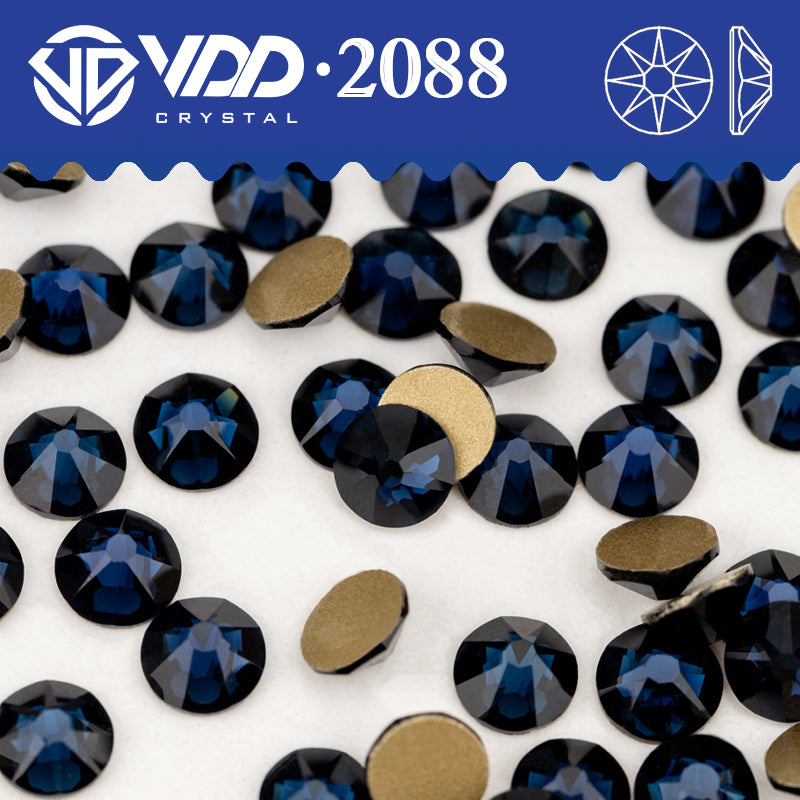 VDD 031	Montana SS16-SS30 High Quality AAAAA 2088 8 Big 8 Small Rhinestone Flatback Glitter Stone Crafts Nail Art Accessories