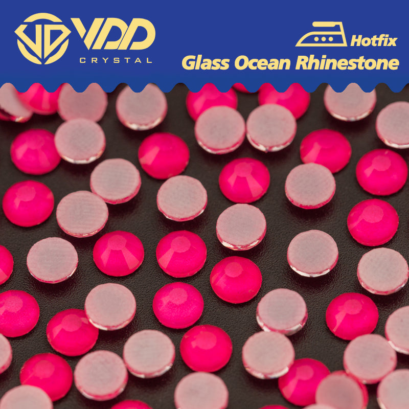 VDD 286 M Rose Ocean Series High Quality  Hot-Fix Glass Crystal Rhinestones Flatback Strass Stones