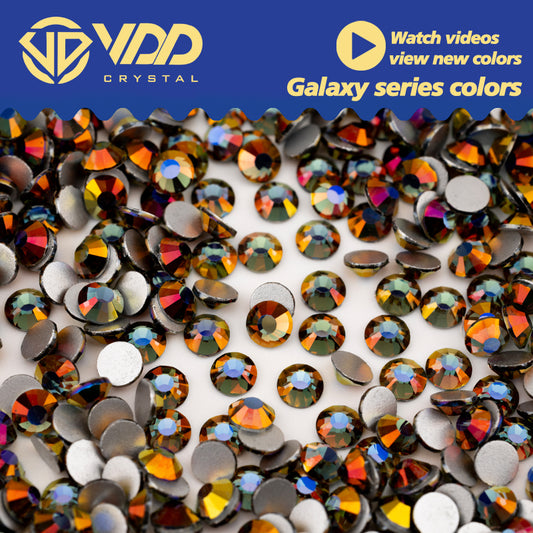 VDD 358 Magma-Cloud  Ocean Series High Quality Non-hotfix Glass Crystal Rhinestones Flatback Strass Stones