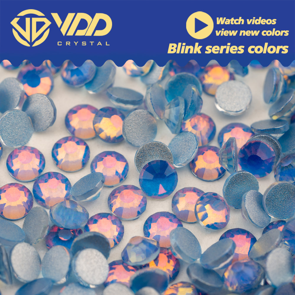 VDD 463 Blink-Ocean  Series High Quality Non-hotfix Glass Crystal Rhinestones Flatback Strass Stones