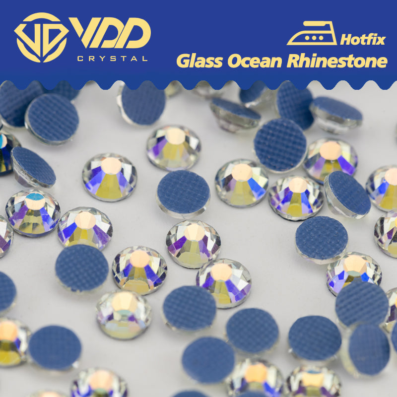 VDD 061 Moon Shadow Ocean Series High Quality  Hot-Fix Glass Crystal Rhinestones Flatback Strass Stones