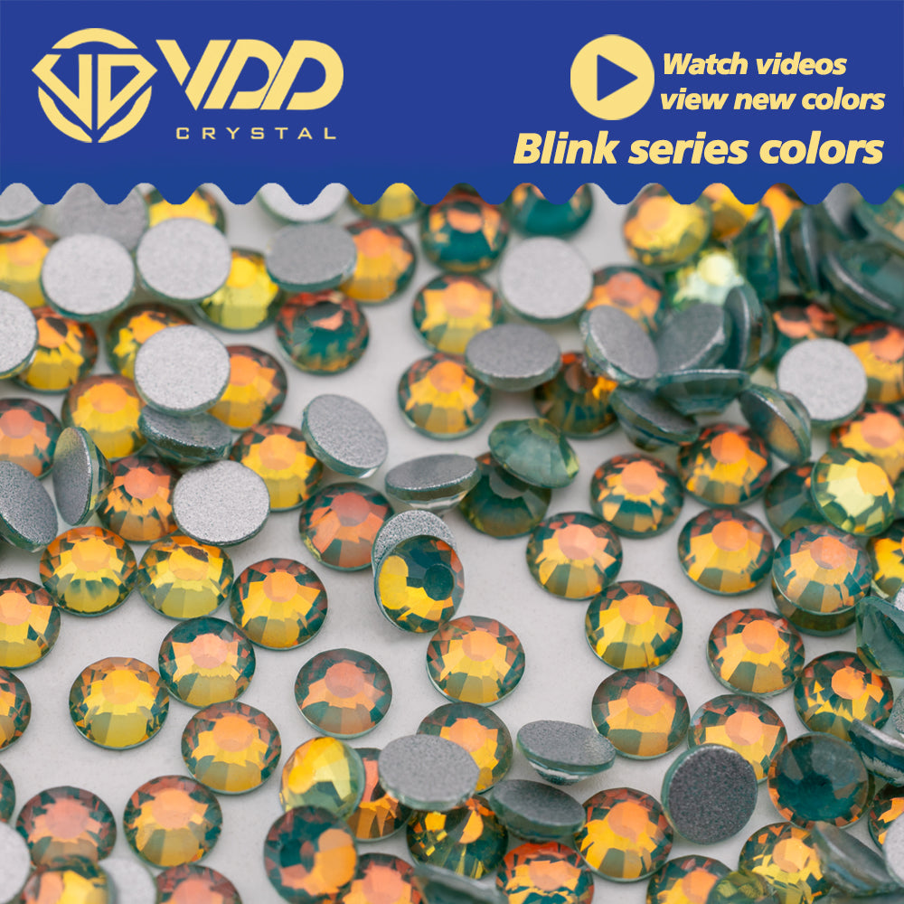 VDD 461 Blink-Pine Ocean Series High Quality Non-hotfix Glass Crystal Rhinestones Flatback Strass Stones