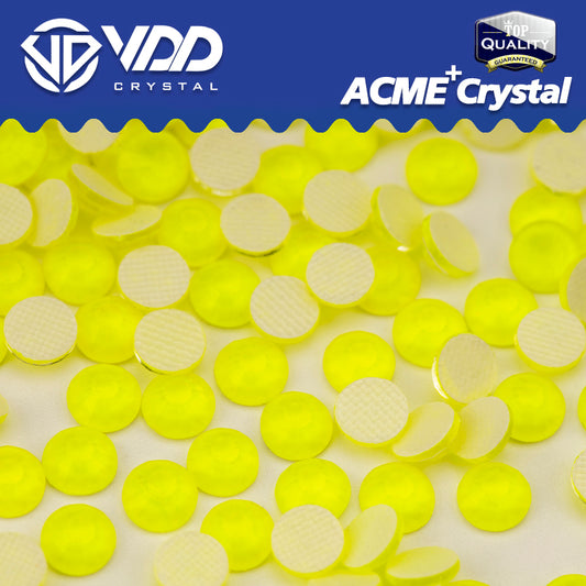 VDD 285 M Citrine  ACME+Series AAAAA Top Quality Hot-Fix Glass Crystal Rhinestones Flatback Strass Stones