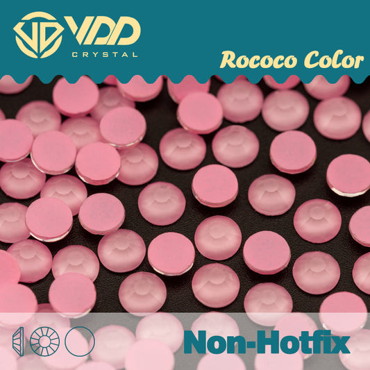 VDD 324 Rococo Lt.Pink Ocean Series High Quality Non-hotfix Glass Crystal Rhinestones Flatback Strass Stones