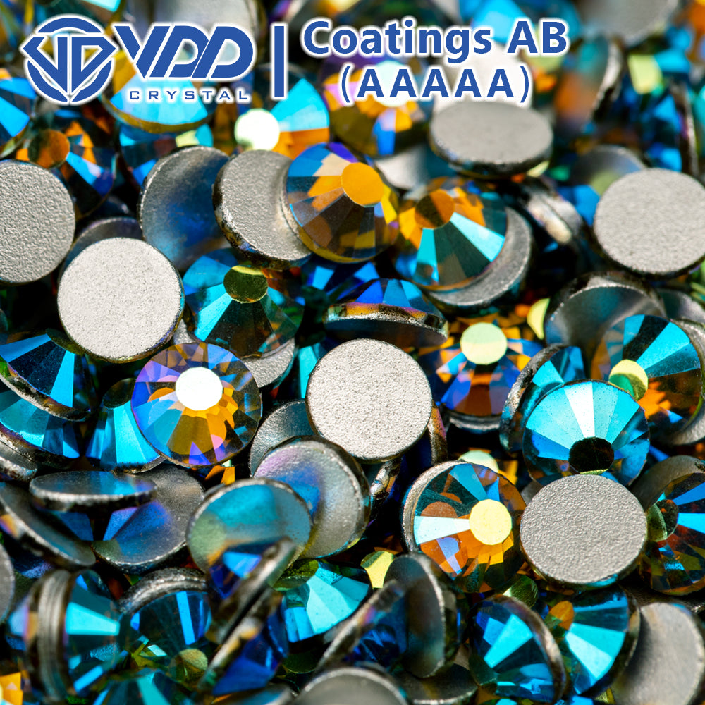 VDD 092 Olivine AB Ocean Series High Quality Non-hotfix Glass Crystal Rhinestones Flatback Strass Stones