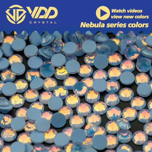 VDD 405 Blue Nebula  Ocean  Series High Quality Non-hotfix Glass Crystal Rhinestones Flatback Strass Stones