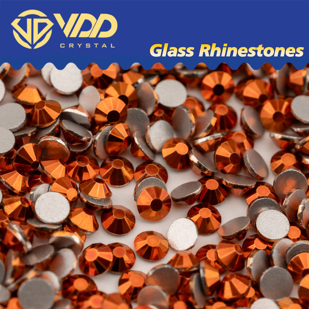 VDD 179 Metallic Autumn  Ocean Series High Quality Non-hotfix Glass Crystal Rhinestones Flatback Strass Stones