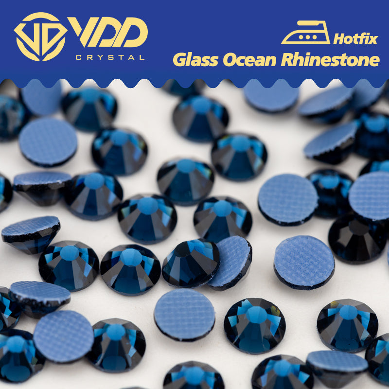 VDD 031 Montana Ocean Series High Quality  Hot-Fix Glass Crystal Rhinestones Flatback Strass Stones