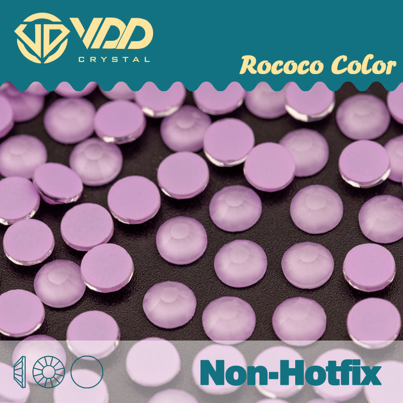 VDD 326 Rococo Lt.Purple Ocean Series High Quality Non-hotfix Glass Crystal Rhinestones Flatback Strass Stones