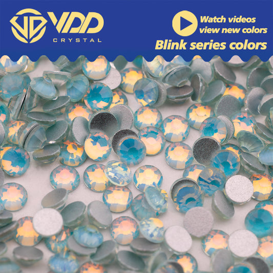 VDD 462 Blink-Arctic Ocean Series High Quality Non-hotfix Glass Crystal Rhinestones Flatback Strass Stones