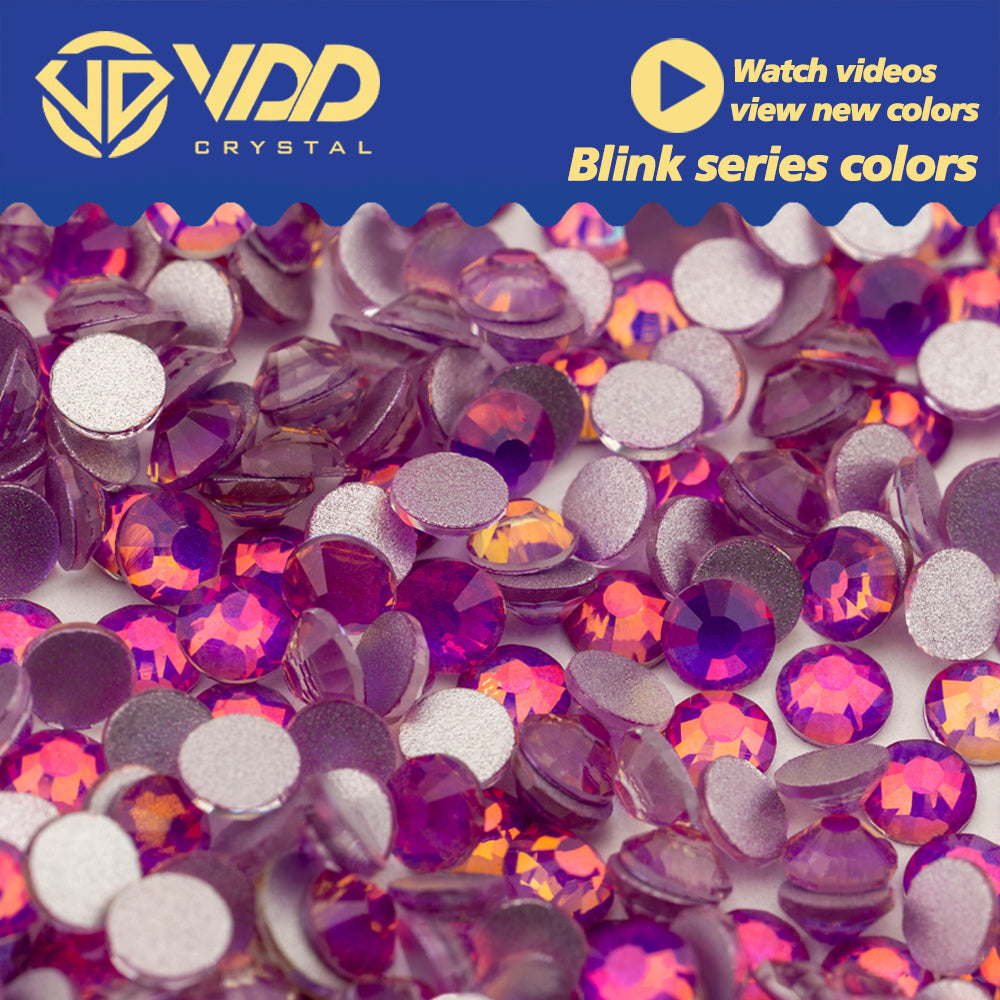 VDD 471  Blink-Raisin Ocean  Series High Quality Non-hotfix Glass Crystal Rhinestones Flatback Strass Stones