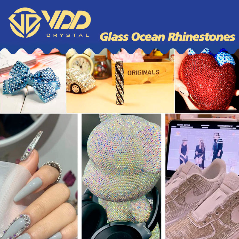 VDD 469 Blink-Sweet Pink Ocean  Series High Quality Non-hotfix Glass Crystal Rhinestones Flatback Strass Stones