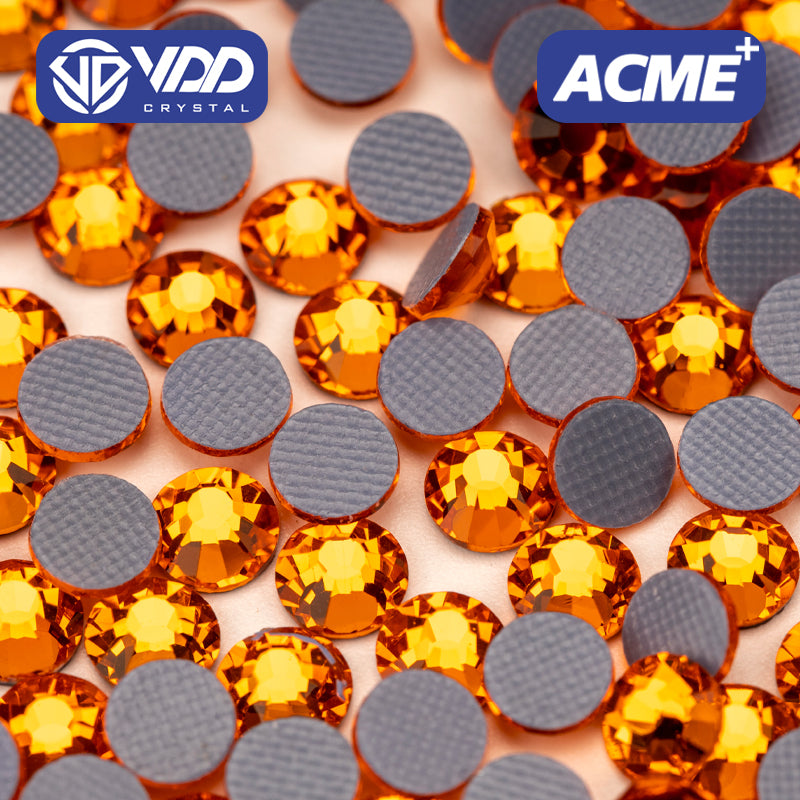 VDD 012 Sun ACME+Series AAAAA Top Quality Hot-Fix Glass Crystal Rhinestones Flatback Strass Stones