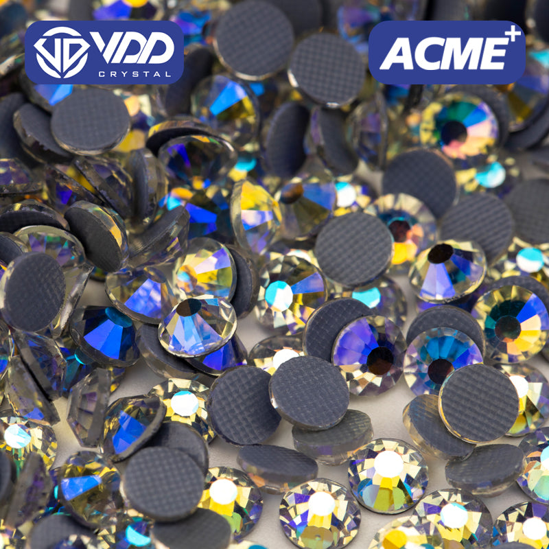 VDD 061 Moon Shadow ACME+Series AAAAA Top Quality Hot-Fix Glass Crystal Rhinestones Flatback Strass Stones