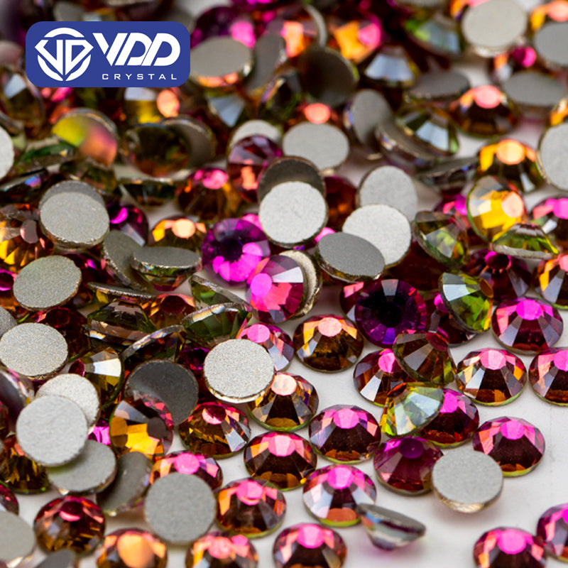 VDD 038 Rose Flare Ocean Series High Quality Non-hotfix Glass Crystal Rhinestones Flatback Strass Stones