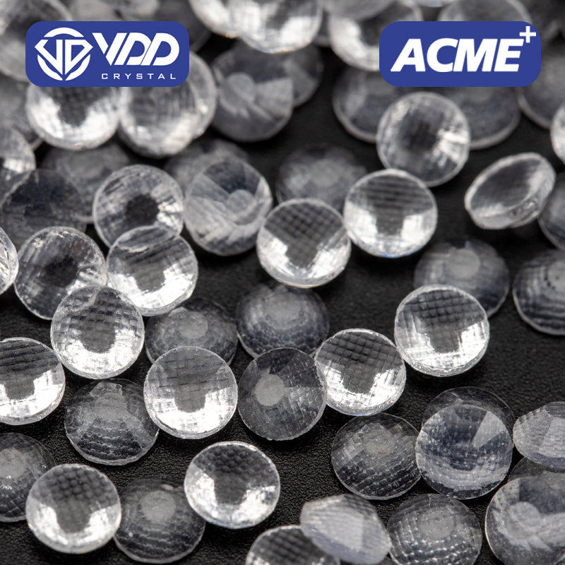 VDD 056 Transparent  ACME+Series AAAAA Top Quality Hot-Fix Glass Crystal Rhinestones Flatback Strass Stones