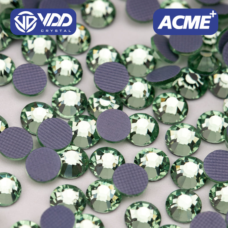 VDD 018 Chrysolite  ACME+Series AAAAA Top Quality Hot-Fix Glass Crystal Rhinestones Flatback Strass Stones