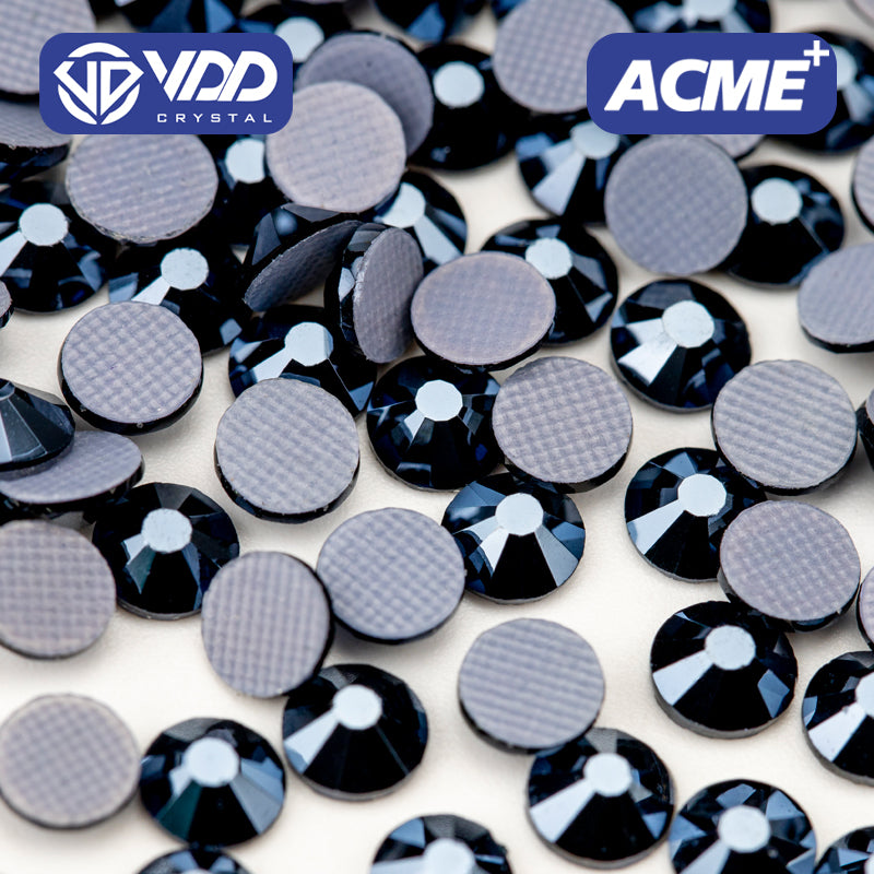 VDD 068 Metallic Blue ACME+Series AAAAA Top Quality Hot-Fix Glass Crystal Rhinestones Flatback Strass Stones