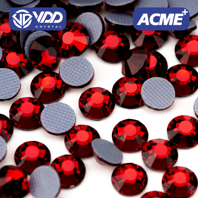 VDD 014 Garnet  ACME+Series AAAAA Top Quality Hot-Fix Glass Crystal Rhinestones Flatback Strass Stones