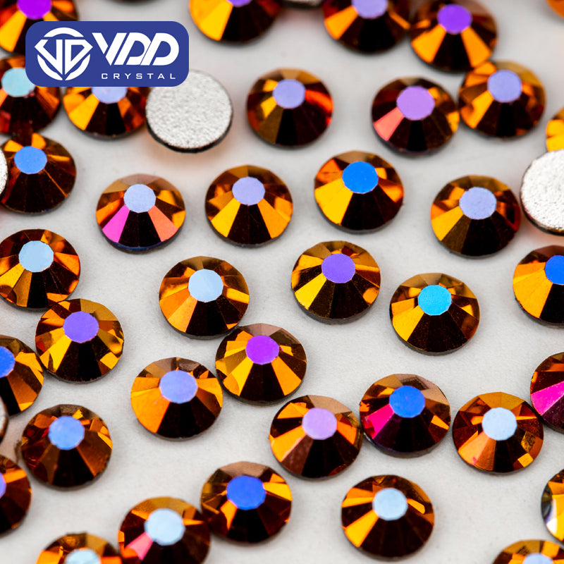 VDD 164 Magic Sun Ocean Series High Quality Non-hotfix Glass Crystal Rhinestones Flatback Strass Stones