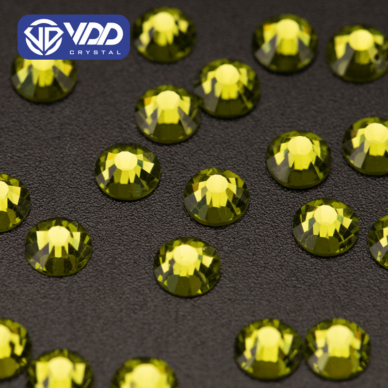 VDD 021 Olivine Ocean Series High Quality Non-hotfix Glass Crystal Rhinestones Flatback Strass Stones