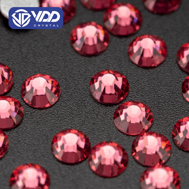 VDD 041  Rose Ocean Series High Quality Non-hotfix Glass Crystal Rhinestones Flatback Strass Stones