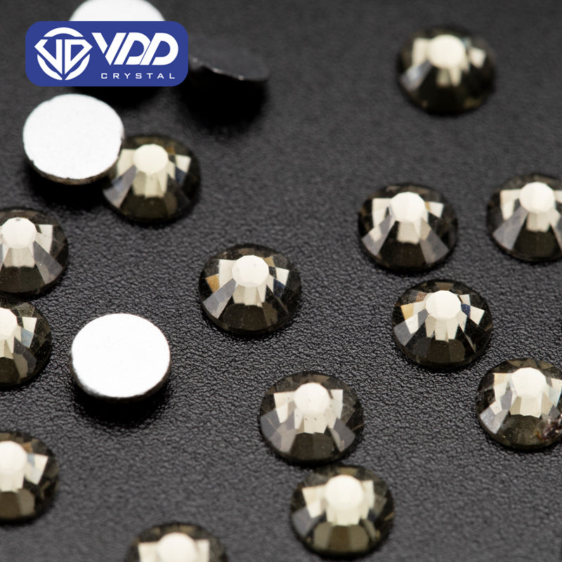 VDD 003 Black Diamond  Ocean Series High Quality Non-hotfix Glass Crystal Rhinestones Flatback Strass Stones