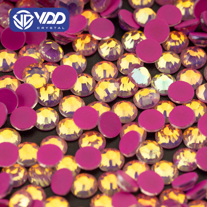 VDD 402 Rose Nebula Ocean  Series High Quality Non-hotfix Glass Crystal Rhinestones Flatback Strass Stones