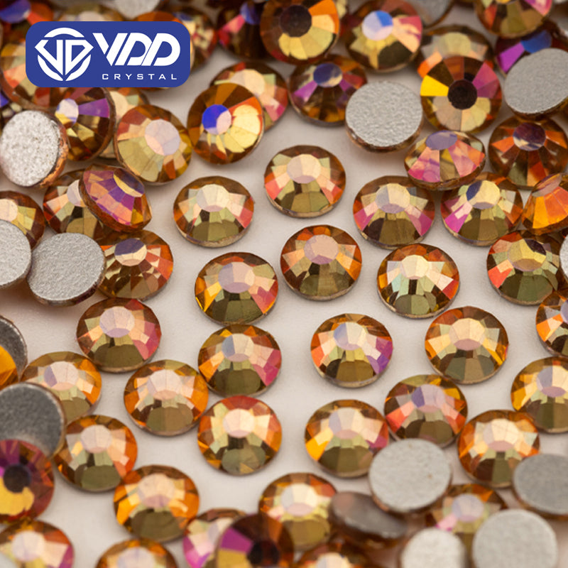 VDD 357 Magma-Hibiscus Ocean Series High Quality Non-hotfix Glass Crystal Rhinestones Flatback Strass Stones