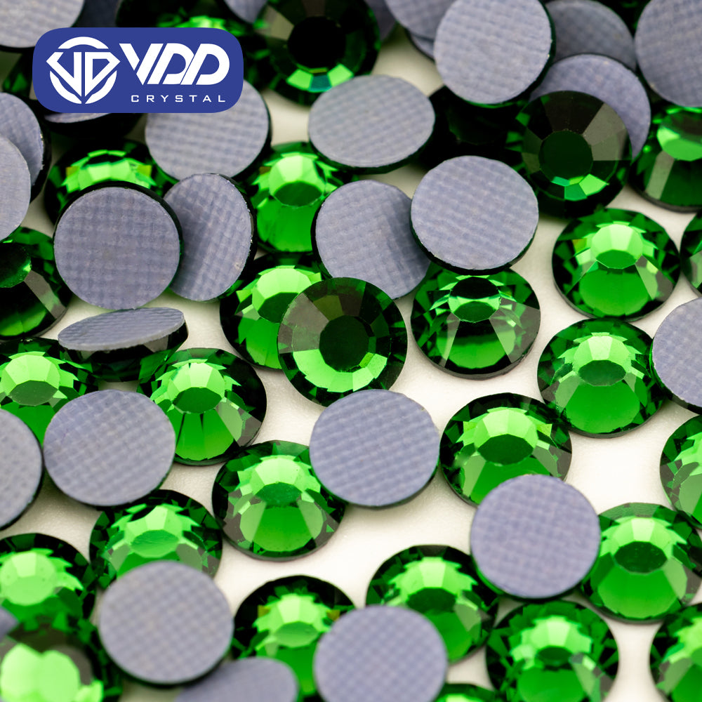 VDD 024 Fern Green  ACME+Series AAAAA Top Quality Hot-Fix Glass Crystal Rhinestones Flatback Strass Stones