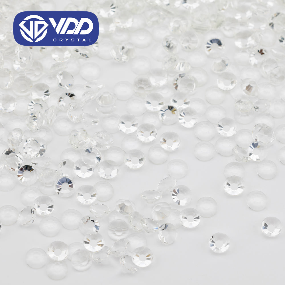 VDD 056 Transparent Ocean Series High Quality Non-hotfix Glass Crystal Rhinestones Flatback Strass Stones