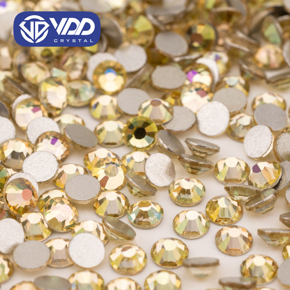 VDD 127 Sunny Bright  Ocean Series High Quality Non-hotfix Glass Crystal Rhinestones Flatback Strass Stones