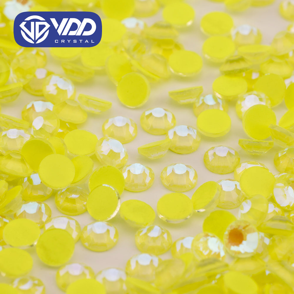 VDD 304 D Citrine Ocean Series High Quality Non-hotfix Glass Crystal Rhinestones Flatback Strass Stones