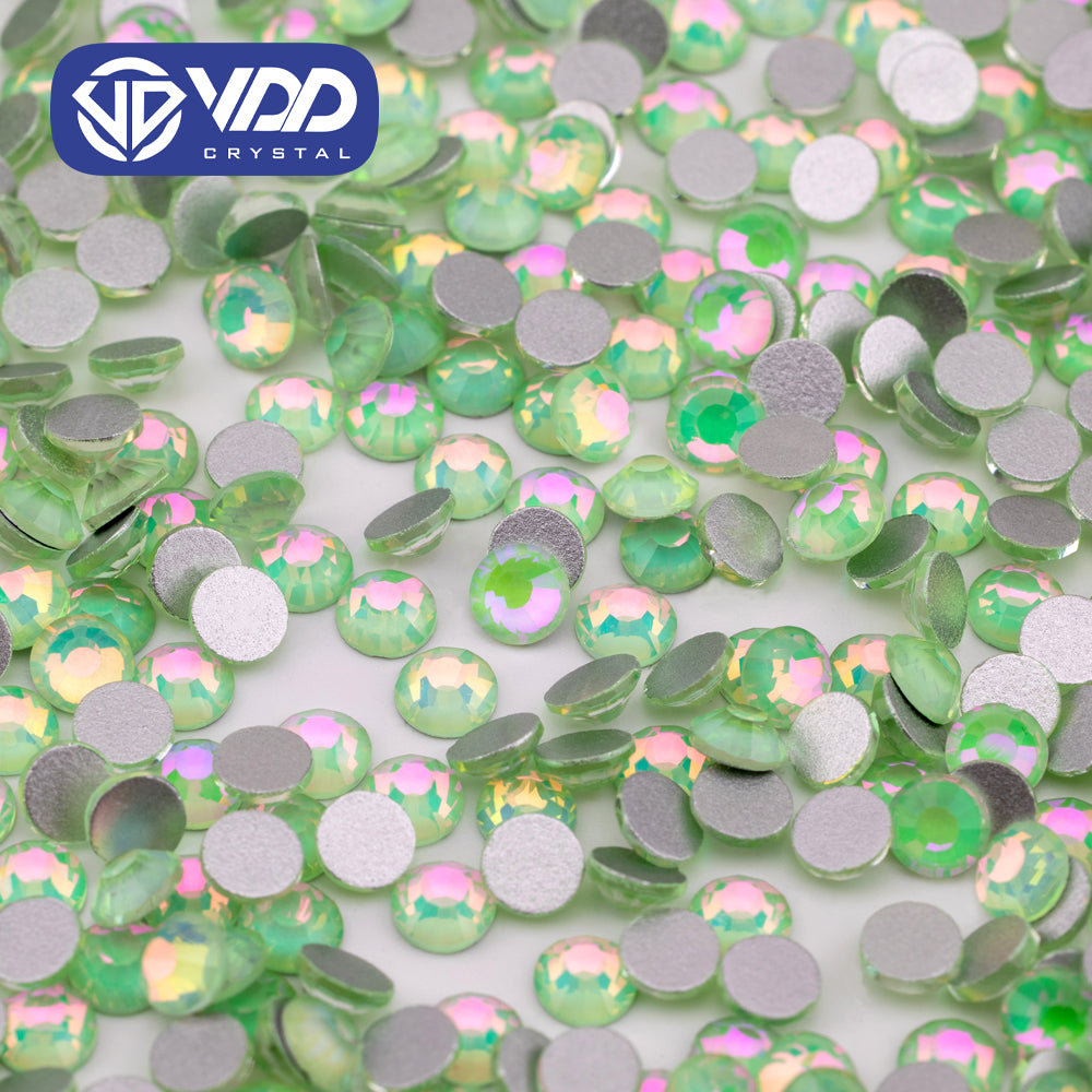 VDD 411 Galaxy-Green Ocean Series High Quality Non-hotfix Glass Crystal Rhinestones Flatback Strass Stones