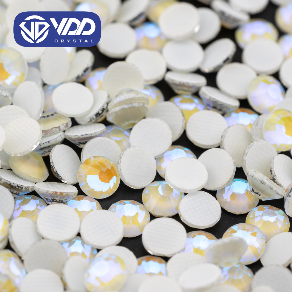 VDD 380 D.H Grey  Ocean Series High Quality  Hot-Fix Glass Crystal Rhinestones Flatback Strass Stones