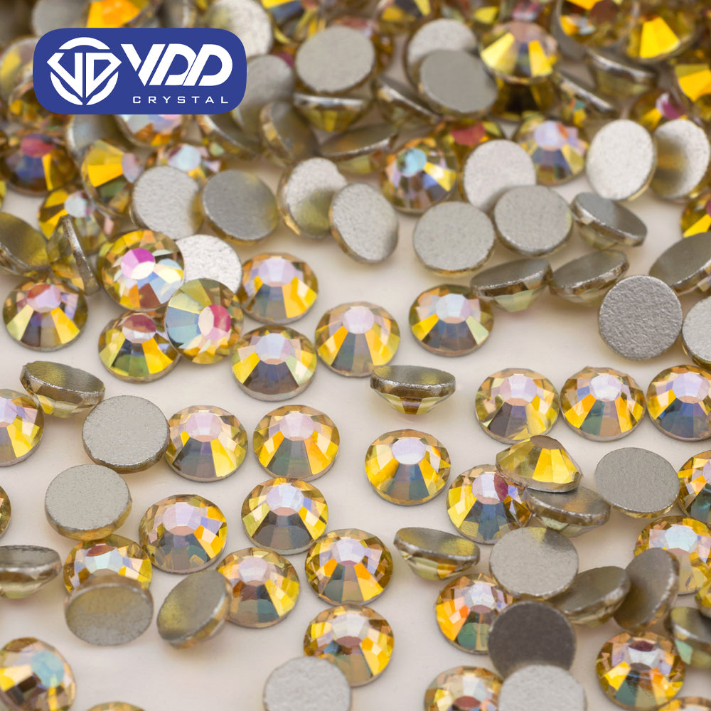 VDD 131 Solar Flare  Ocean Series High Quality Non-hotfix Glass Crystal Rhinestones Flatback Strass Stones