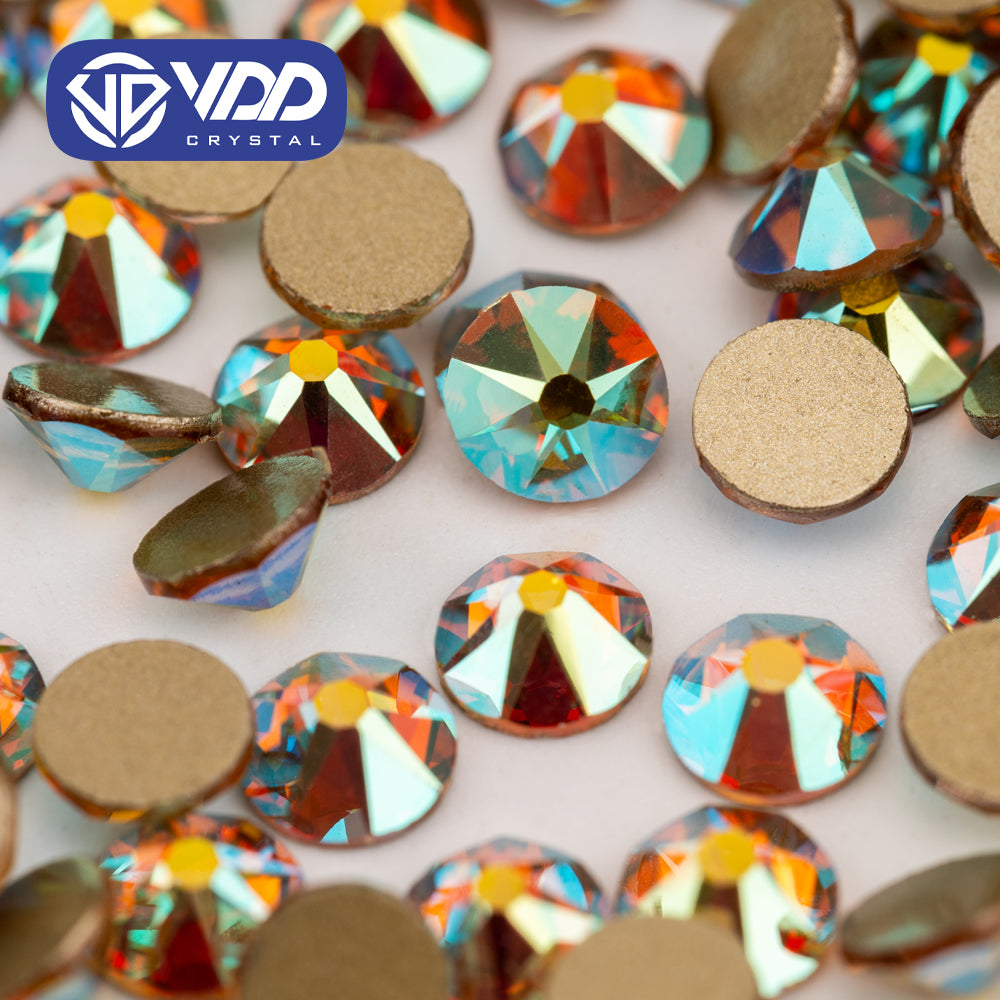 VDD 124	Summer SS16-SS30 High Quality AAAAA 2088 8 Big 8 Small Rhinestone Flatback Glitter Stone Crafts Nail Art Accessories